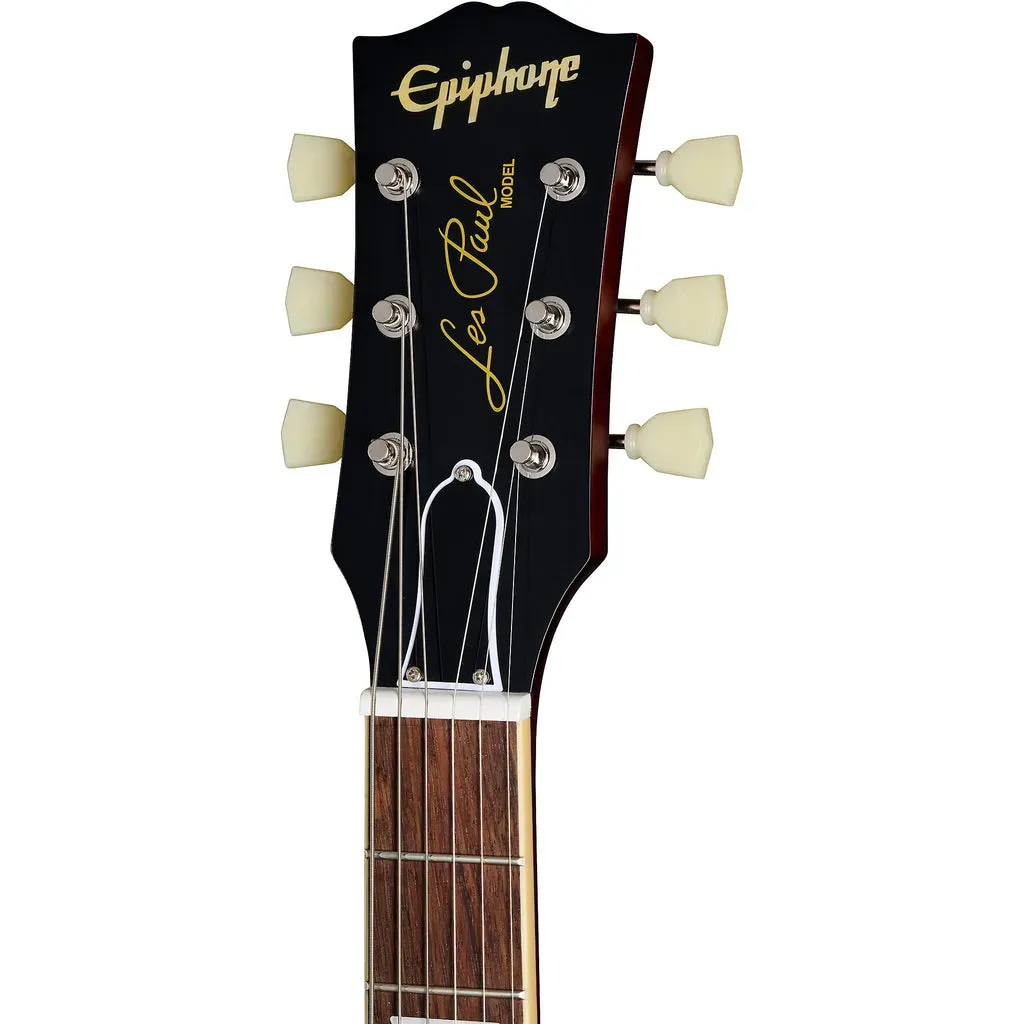 Epiphone 1959 Les Paul Standard Electric Guitar - Tobacco Burst VOS — view 5