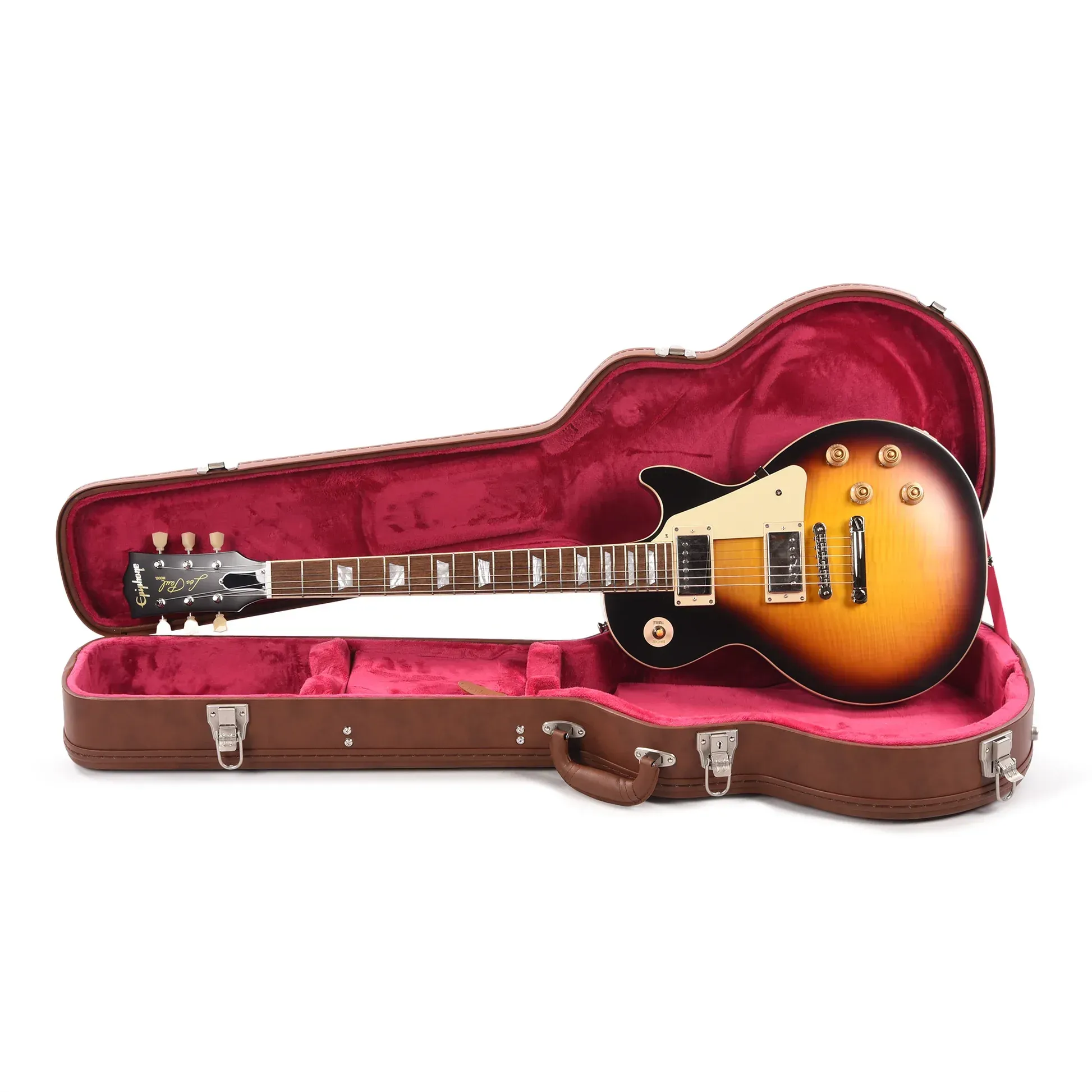 Epiphone 1959 Les Paul Standard Electric Guitar - Tobacco Burst VOS — view 6