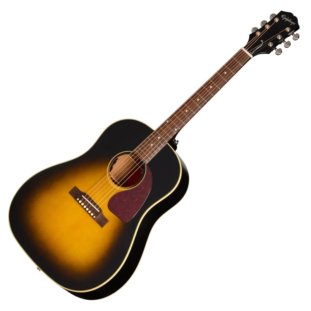Epiphone J-45 Standard Electro-Acoustic Guitar – Vintage Sunburst — view 2