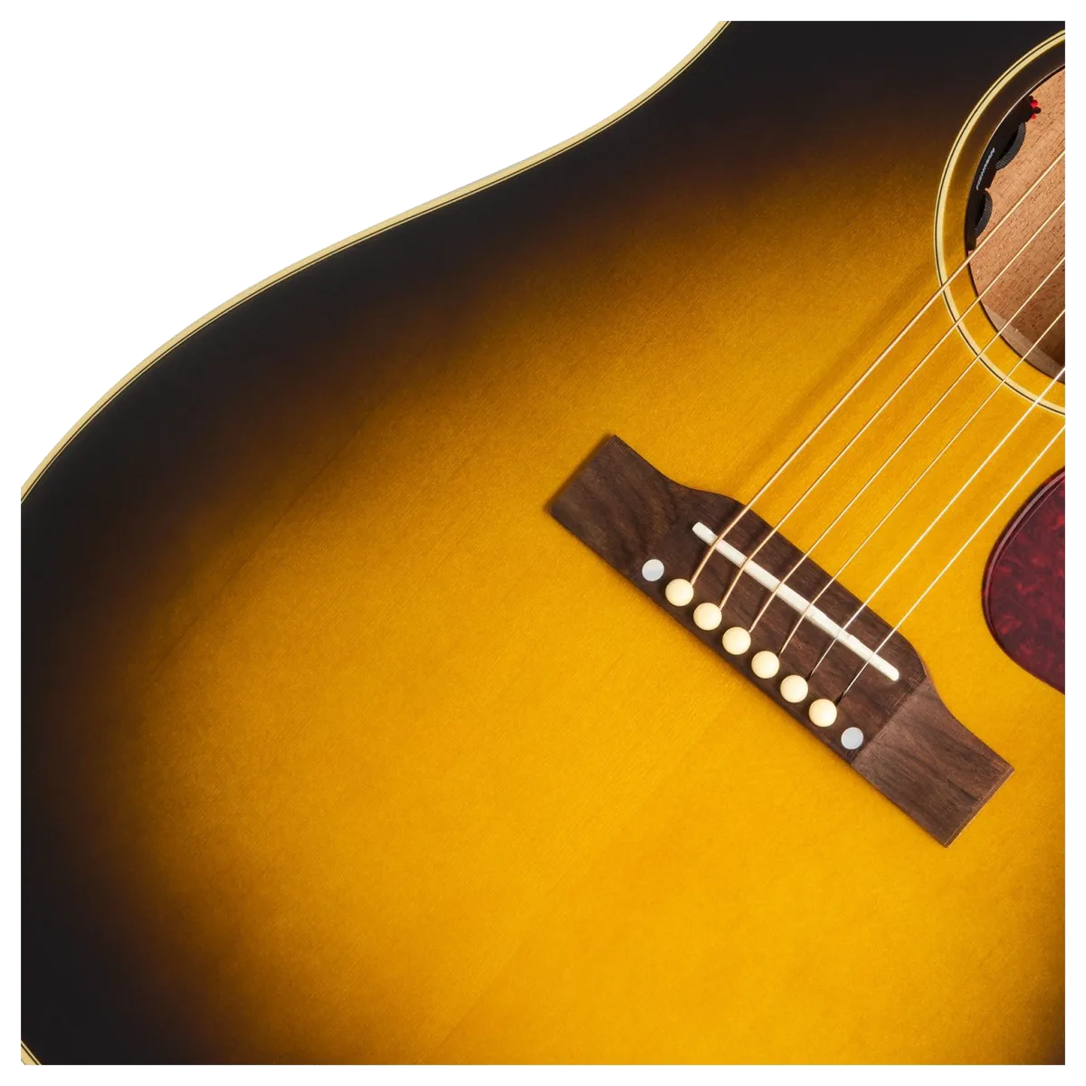 Epiphone J-45 Standard Electro-Acoustic Guitar – Vintage Sunburst — view 3