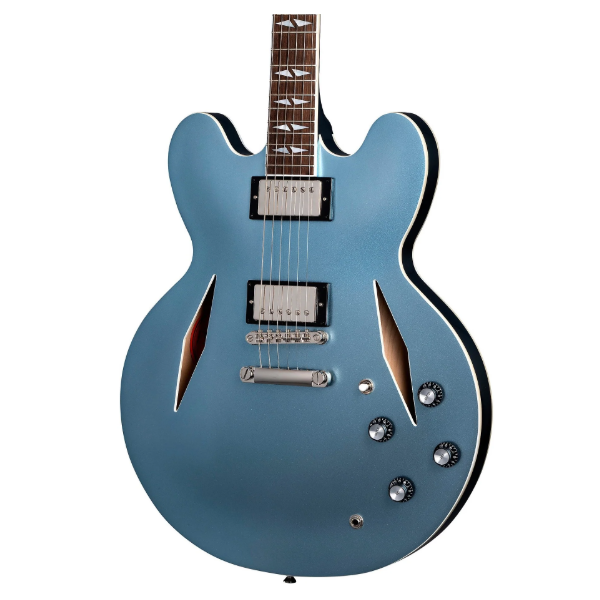 Epiphone Dave Grohl DG-335 Semi-hollowbody Electric Guitar – Pelham Blue — view 1