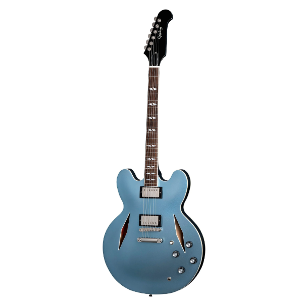 Epiphone Dave Grohl DG-335 Semi-hollowbody Electric Guitar – Pelham Blue — view 2