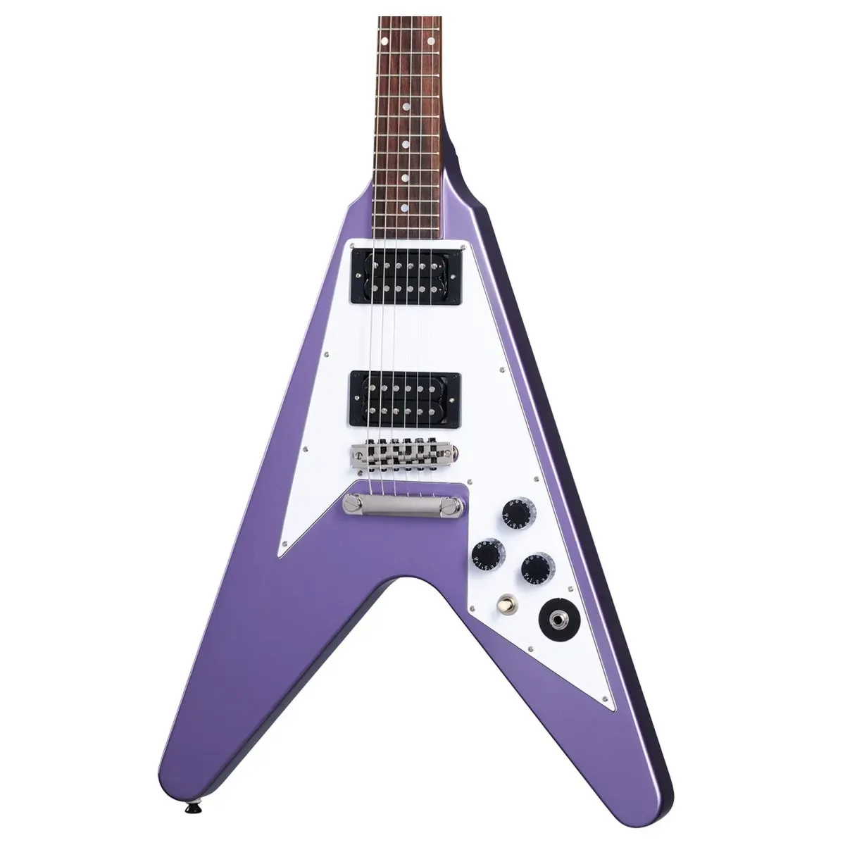 Epiphone Kirk Hammett 1979 Flying V Electric Guitar - Purple Metallic