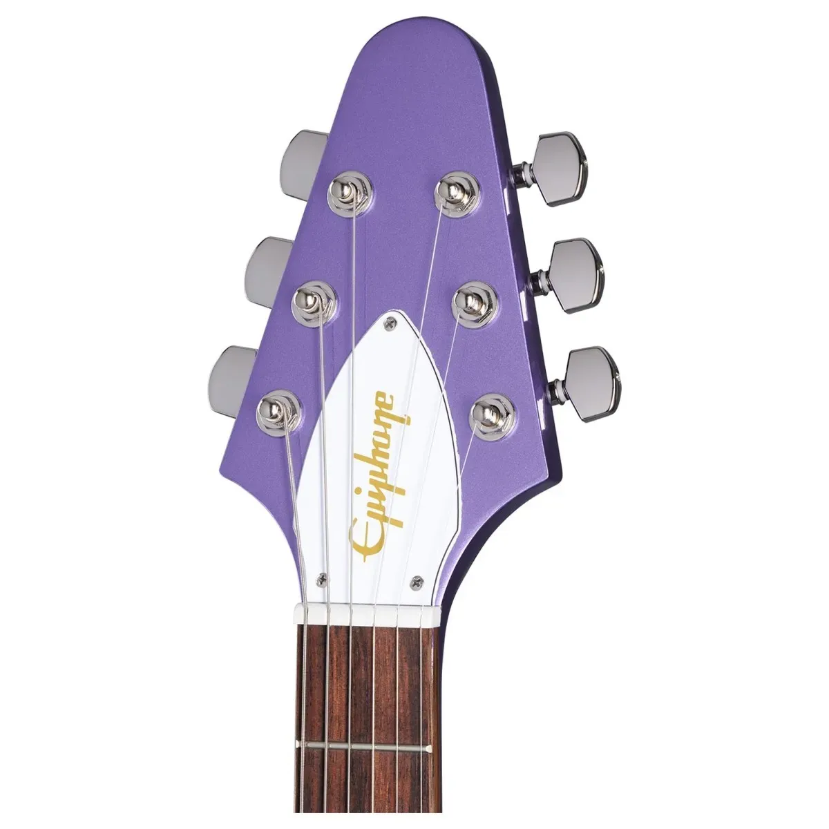 Epiphone Kirk Hammett 1979 Flying V Electric Guitar - Purple Metallic — view 6