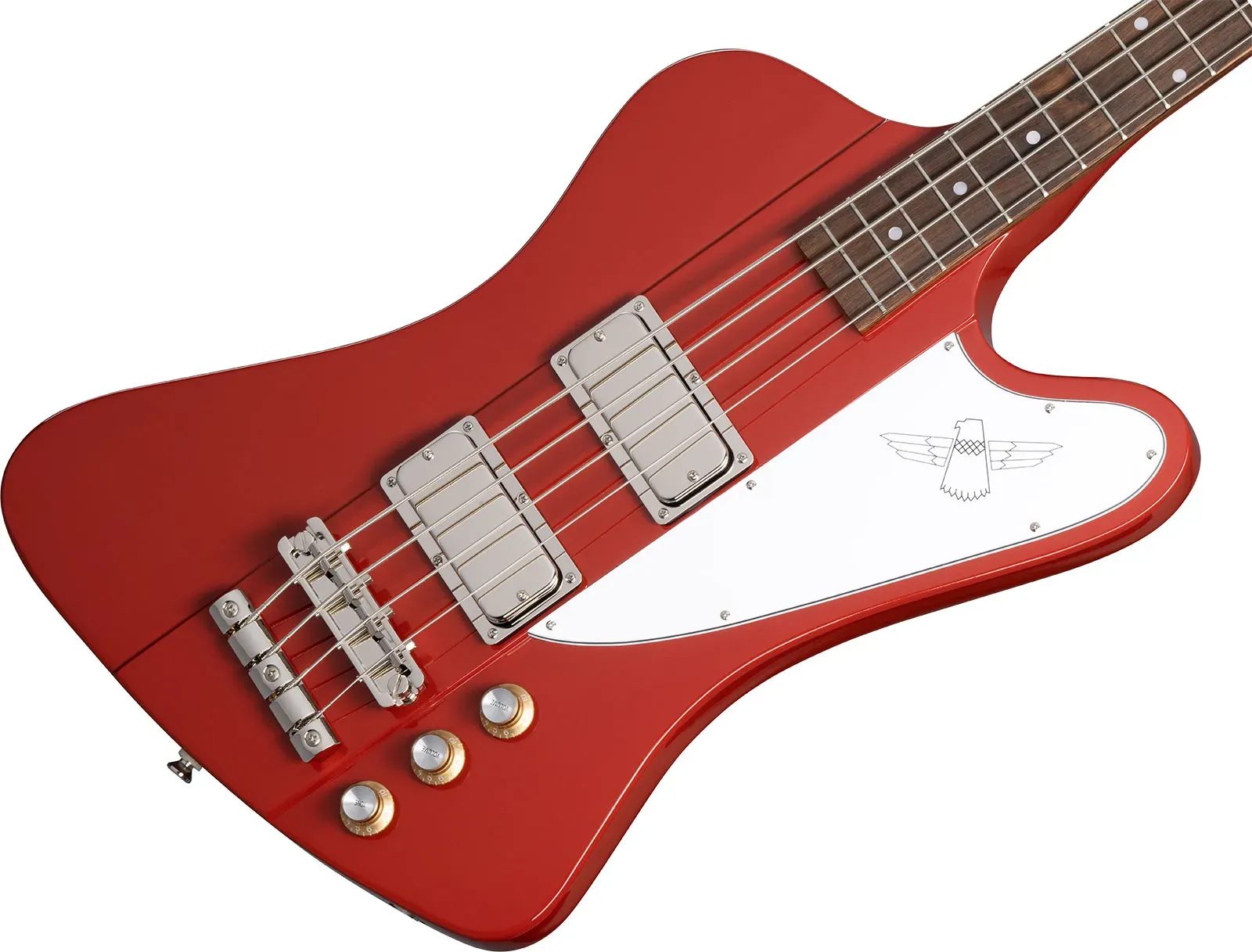 Epiphone Thunderbird '64 Bass Guitar - Ember Red — view 3