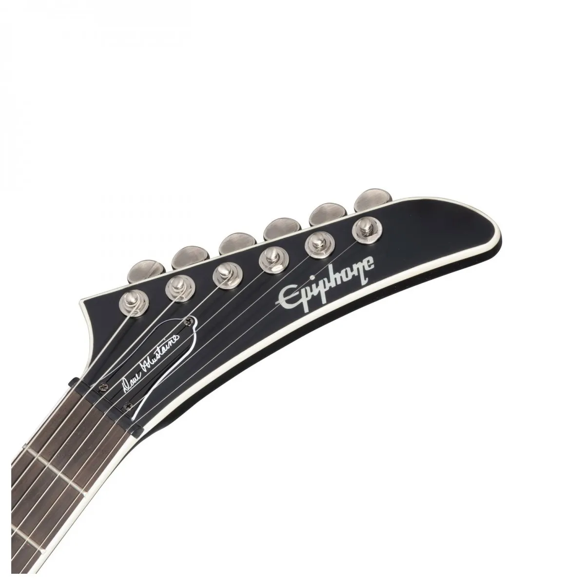Epiphone Dave Mustaine Flying V Prophecy Electric Guitar – Aged Dark Red Burst — view 6