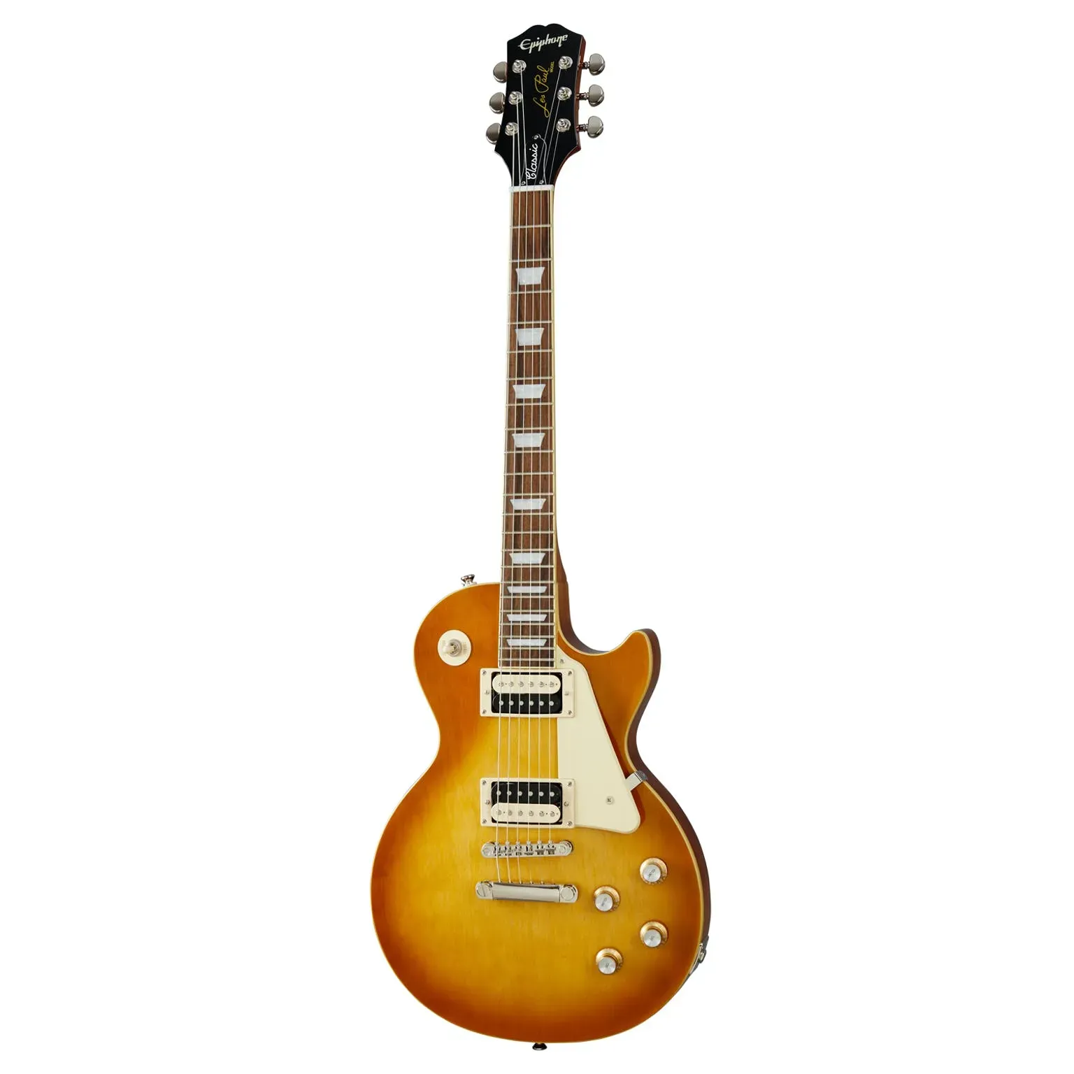 Epiphone Les Paul Classic Electric Guitar-Honey Burst — view 2