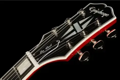 Epiphone Les Paul Custom Figured - Transparent Red — view 6