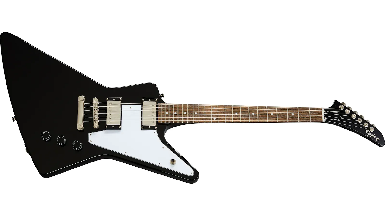 Epiphone Explorer Electric Guitar - Ebony — view 2