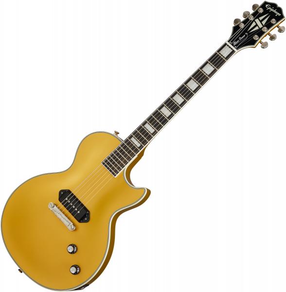 Epiphone Jared James Nichols Gold Glory Les Paul Custom – Double Gold Aged Gloss with Bag — view 2