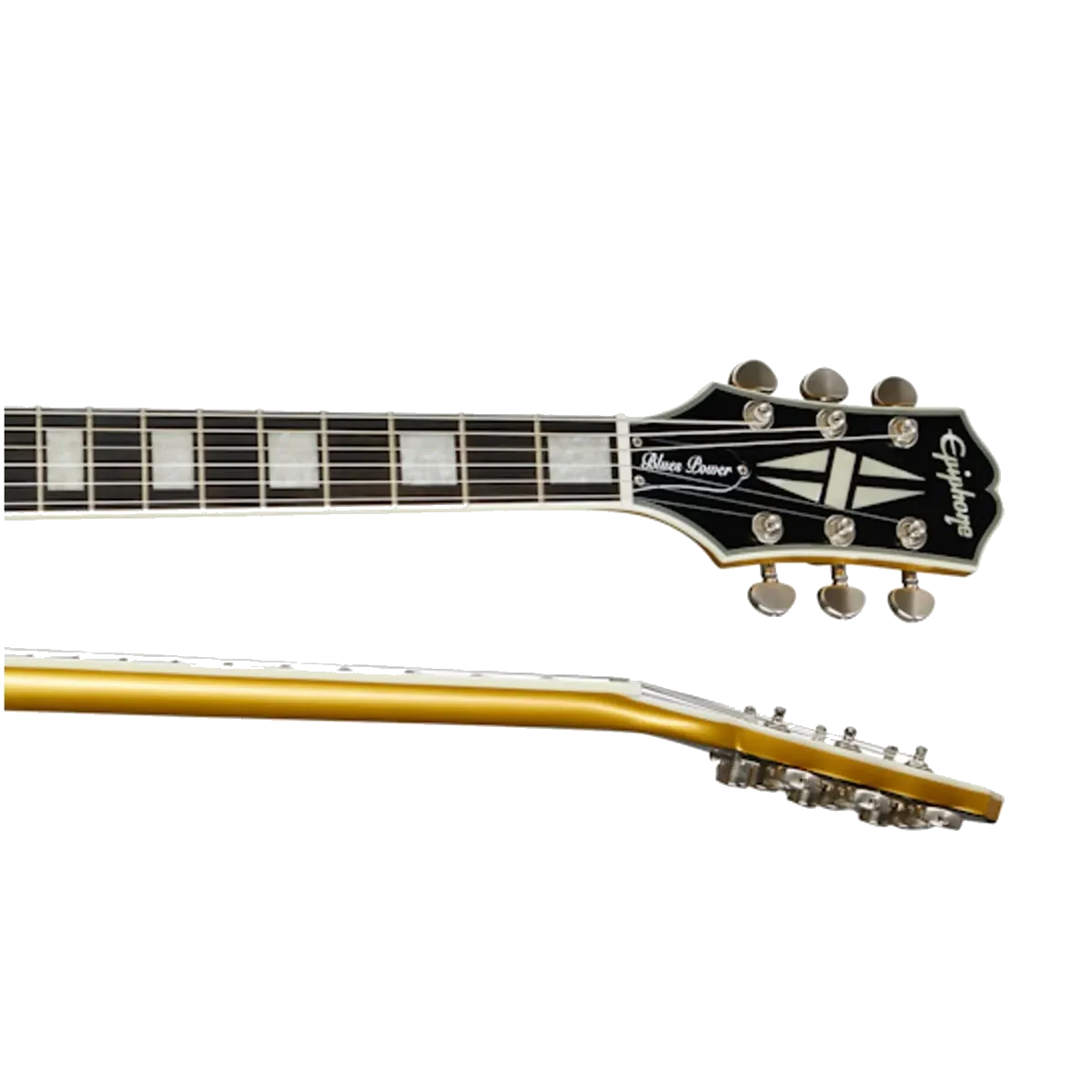 Epiphone Jared James Nichols Gold Glory Les Paul Custom – Double Gold Aged Gloss with Bag — view 5
