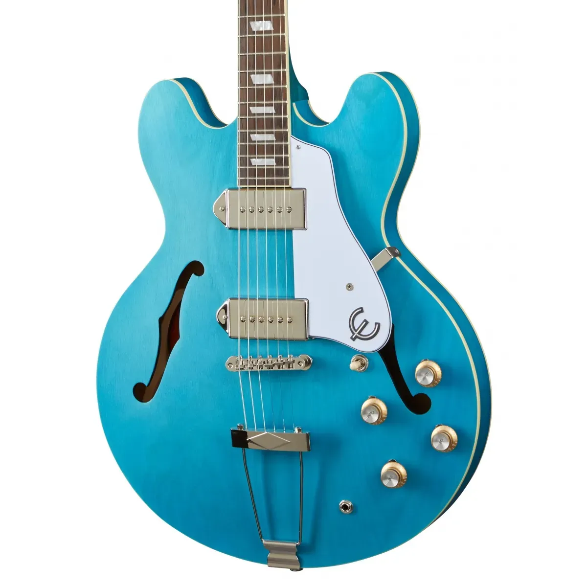 Epiphone Casino Worn Hollowbody Electric Guitar - Worn Blue Denim