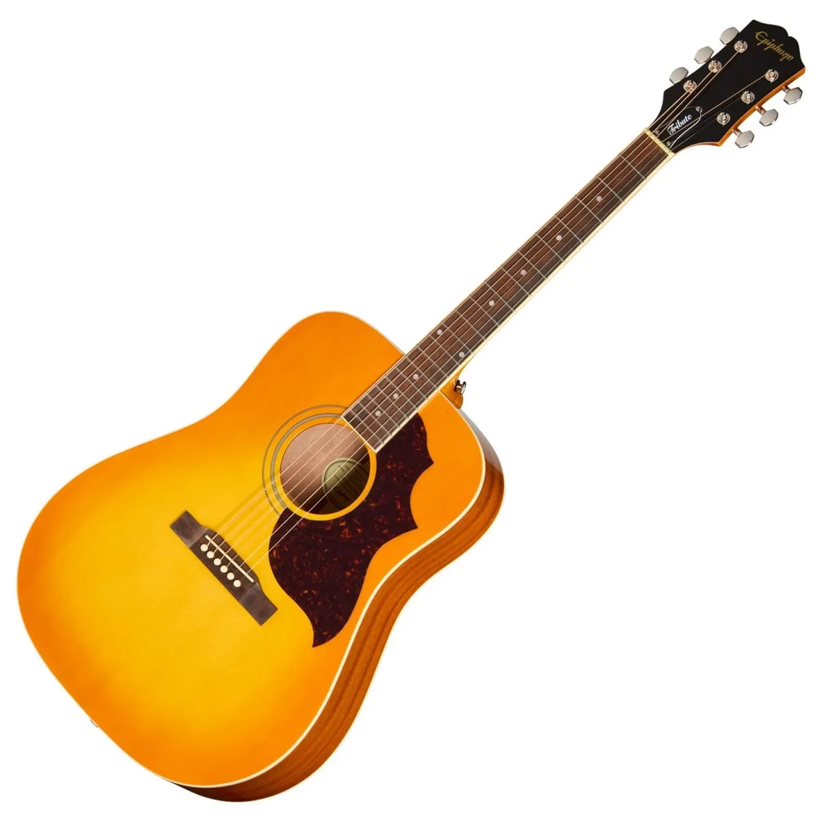 Epiphone Hummingbird Tribute Acoustic Guitar – Heritage Sunburst — view 2