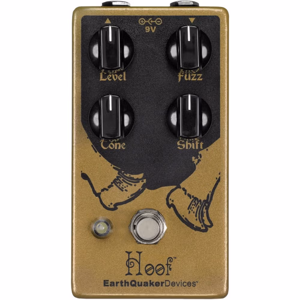 EarthQuaker Devices Hoof V2 Fuzz Pedal — view 1