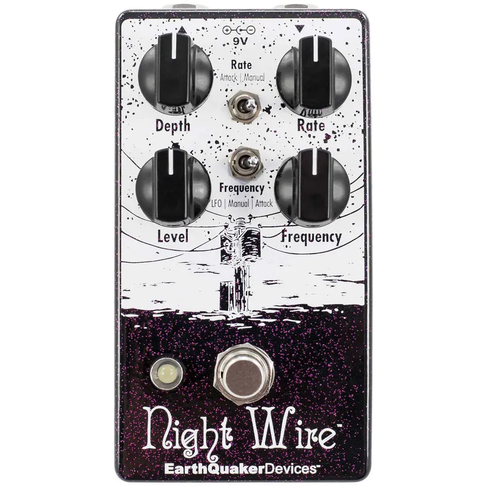 EarthQuaker Devices Night Wire V2 Harmonic Tremolo Pedal — view 2