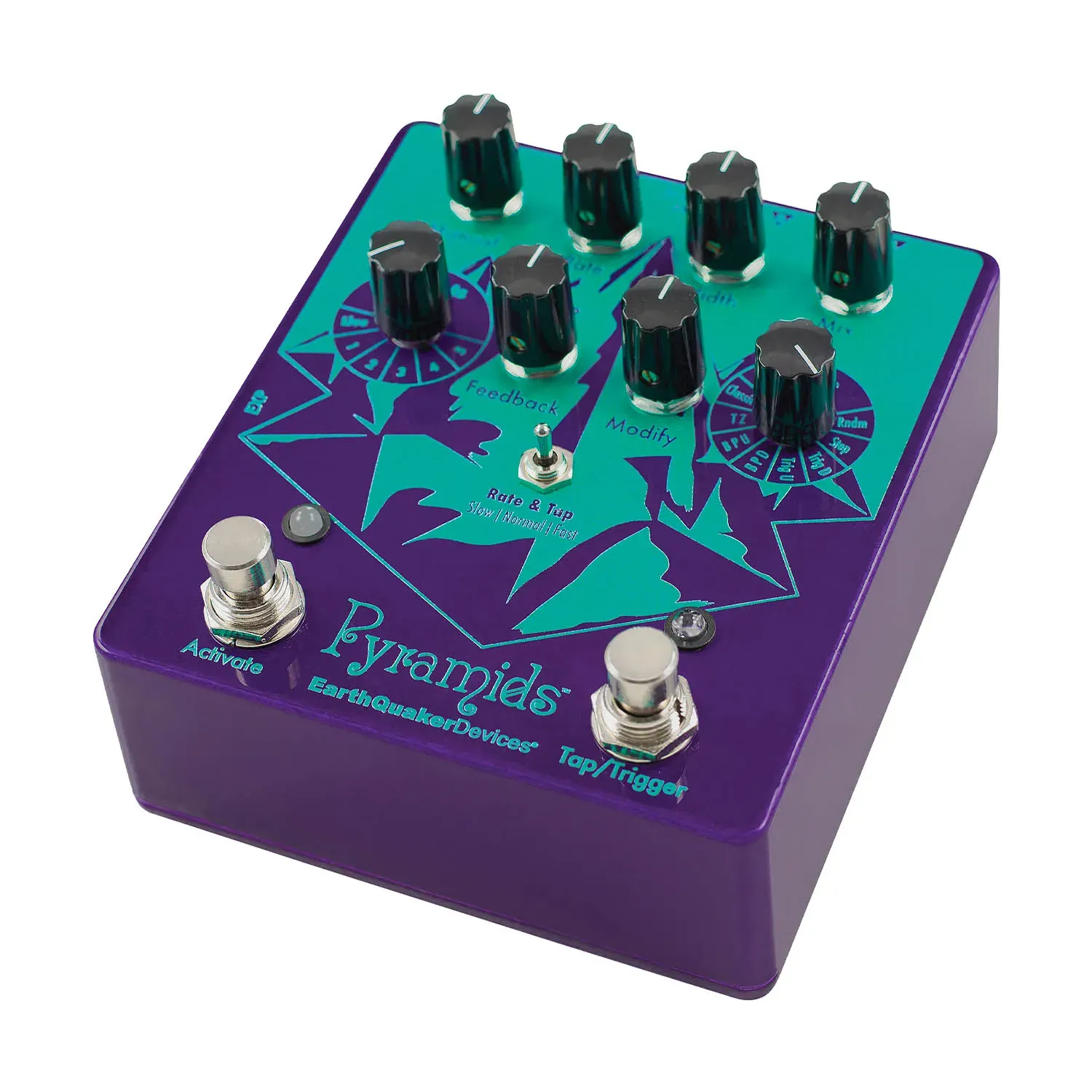 EarthQuaker Devices Pyramids Stereo Flange Pedal — view 2
