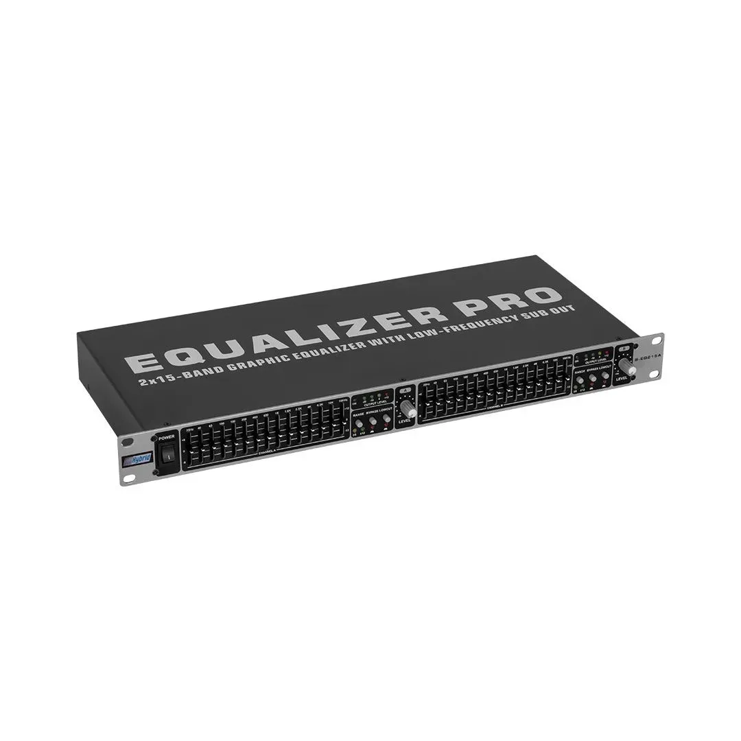 Hybrid S-EQ215A 15 Band Stereo Graphic EQ — view 1