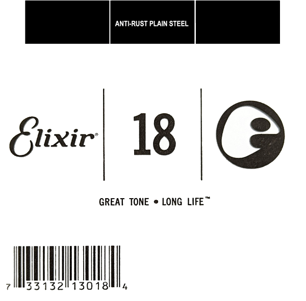 Elixir 13018 .018 Single Guitar String