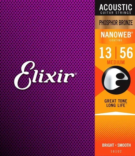 ELIXIR STRINGS PHOS NW MED 0.13-0.56