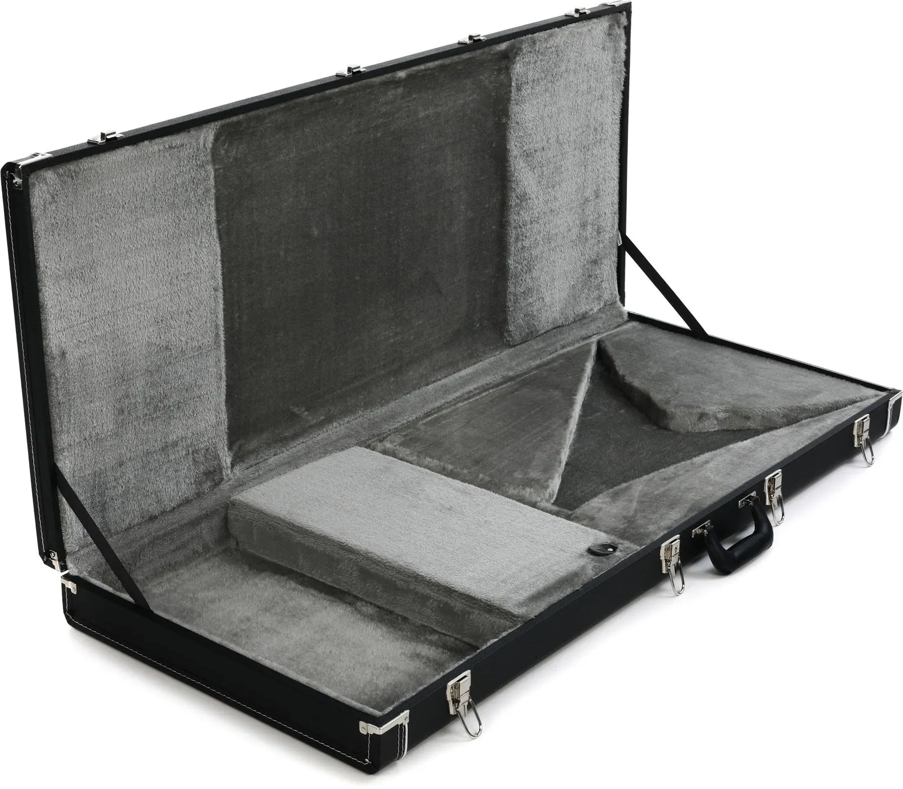 ESP LTD V-Alexi Form Fit Electric Guitar Case - Black with Logo — view 2