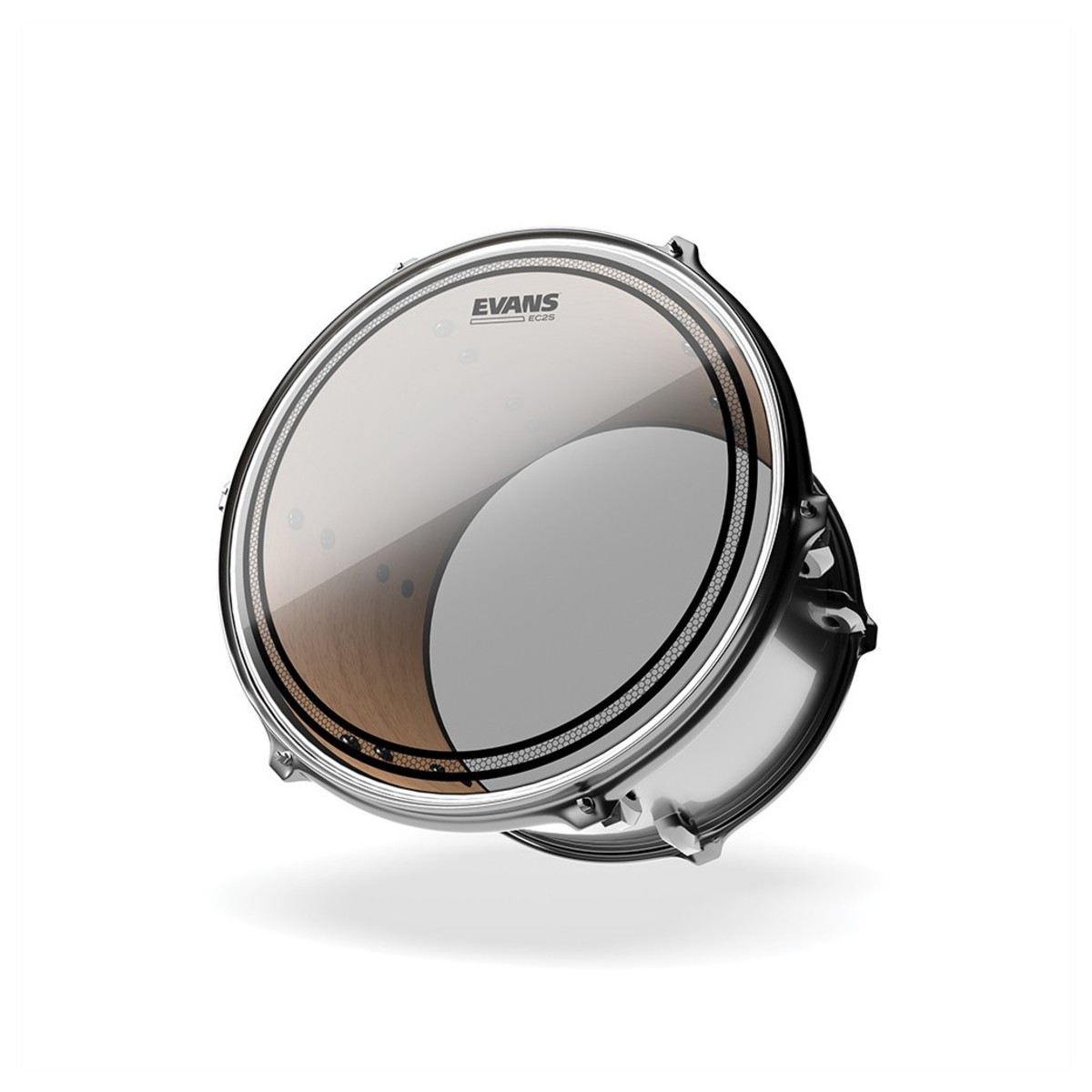 Evans EC2S Clear Drumhead TT12EC2S- 12 inch — view 2