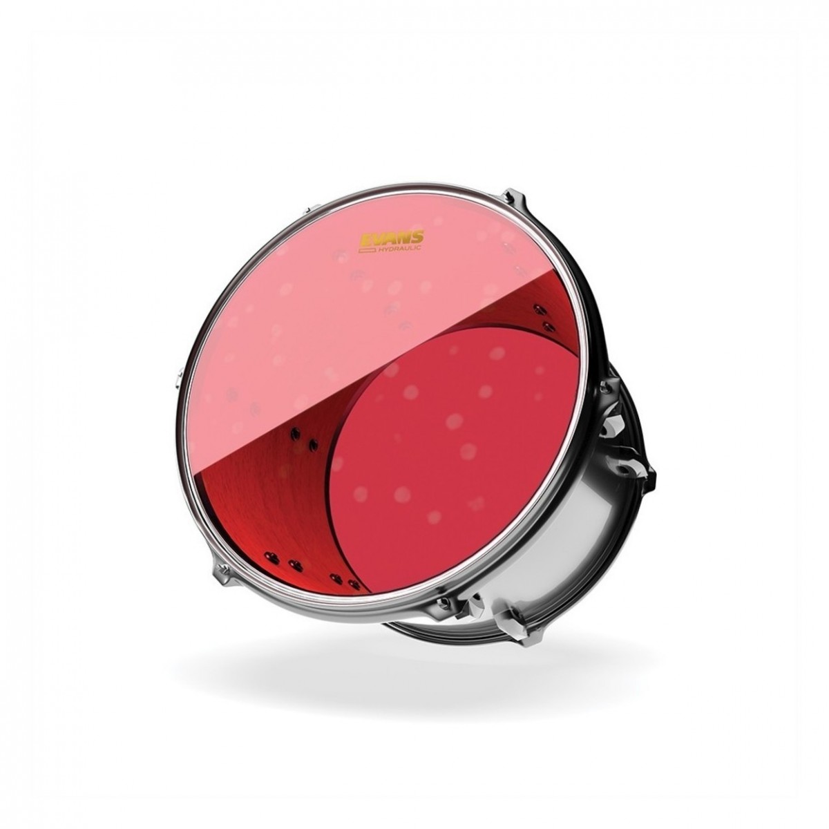 Evans Hydraulic Red Drumhead TT13HR – 13 inch — view 2