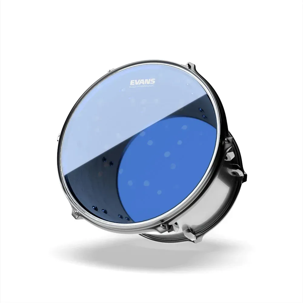 Evans Hydraulic Blue Drumhead – 14 inch — view 2