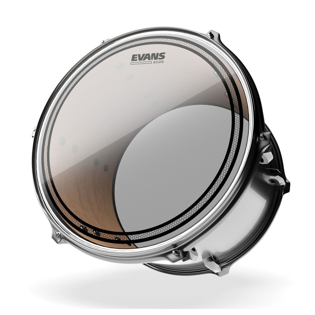 Evans EC2S Clear Drumhead – 18 inch — view 3