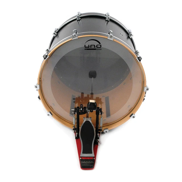 Evans Uno EQ4 Bass 22-inch Drumhead – Clear — view 2