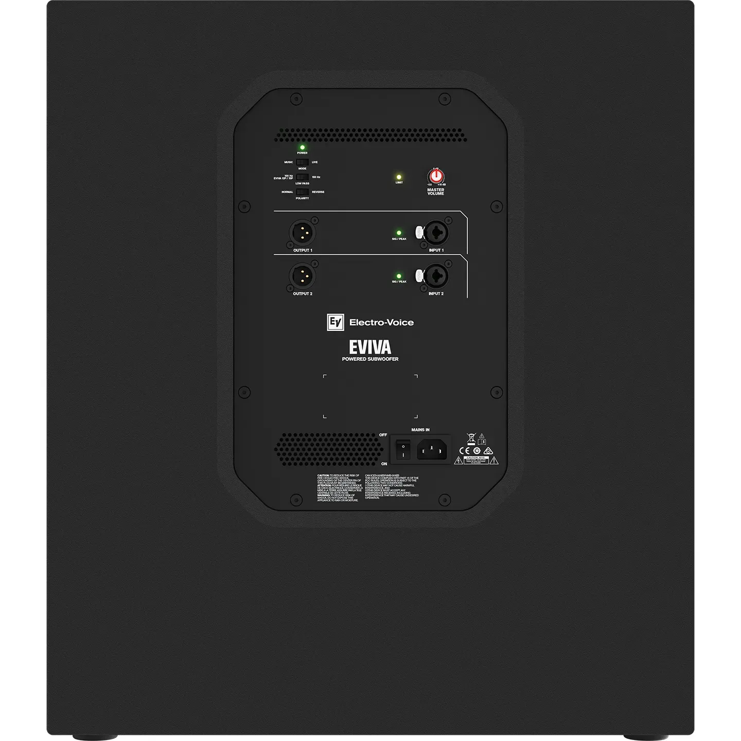 Electro-Voice EVIVA 18SP 18 inch Powered Subwoofer — view 2