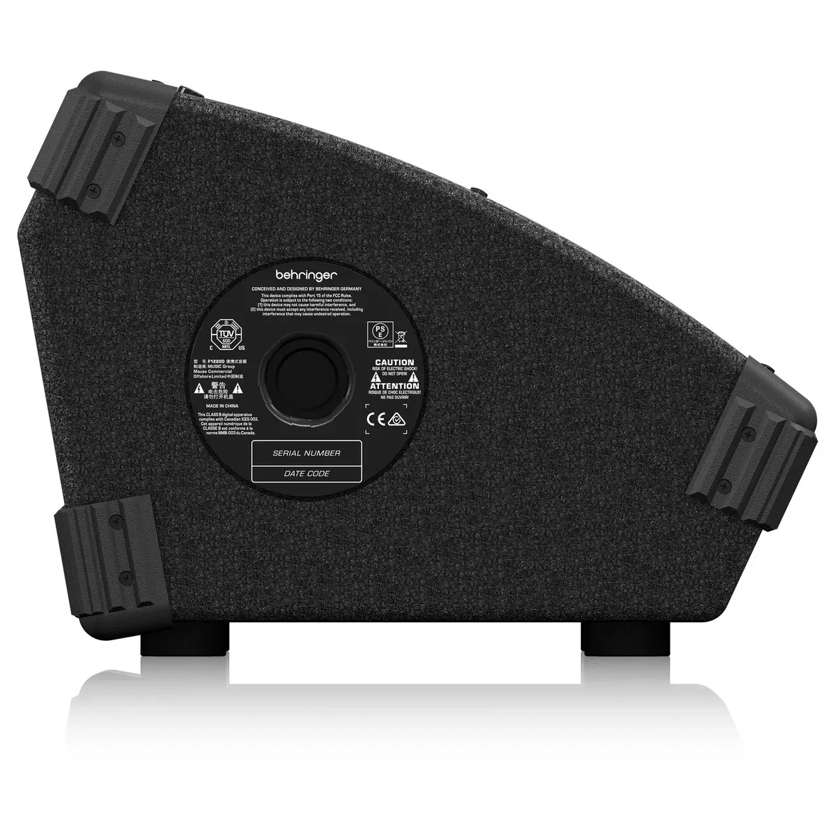 Behringer Eurolive F1220D 250W 12 inch Active Floor Monitor — view 3