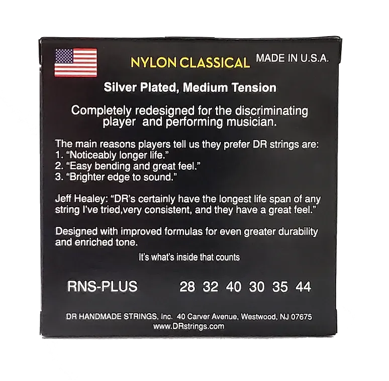 DR Strings Classical Nylon Strings .028-.042 - Medium Tension — view 3