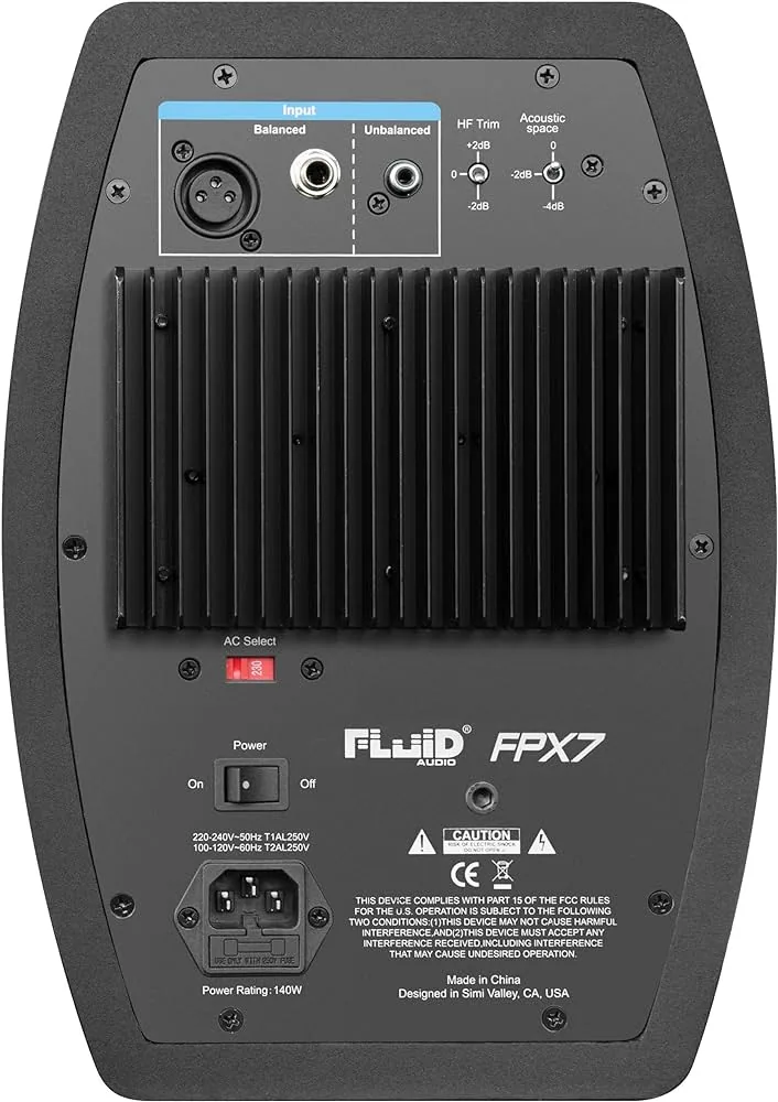 Fluid Audio Pro 7 130w Powered Monitor — view 2
