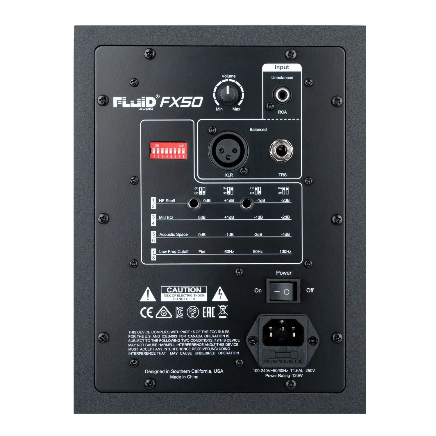 Fluid Audio FX50 Studio Monitor (Each) — view 3