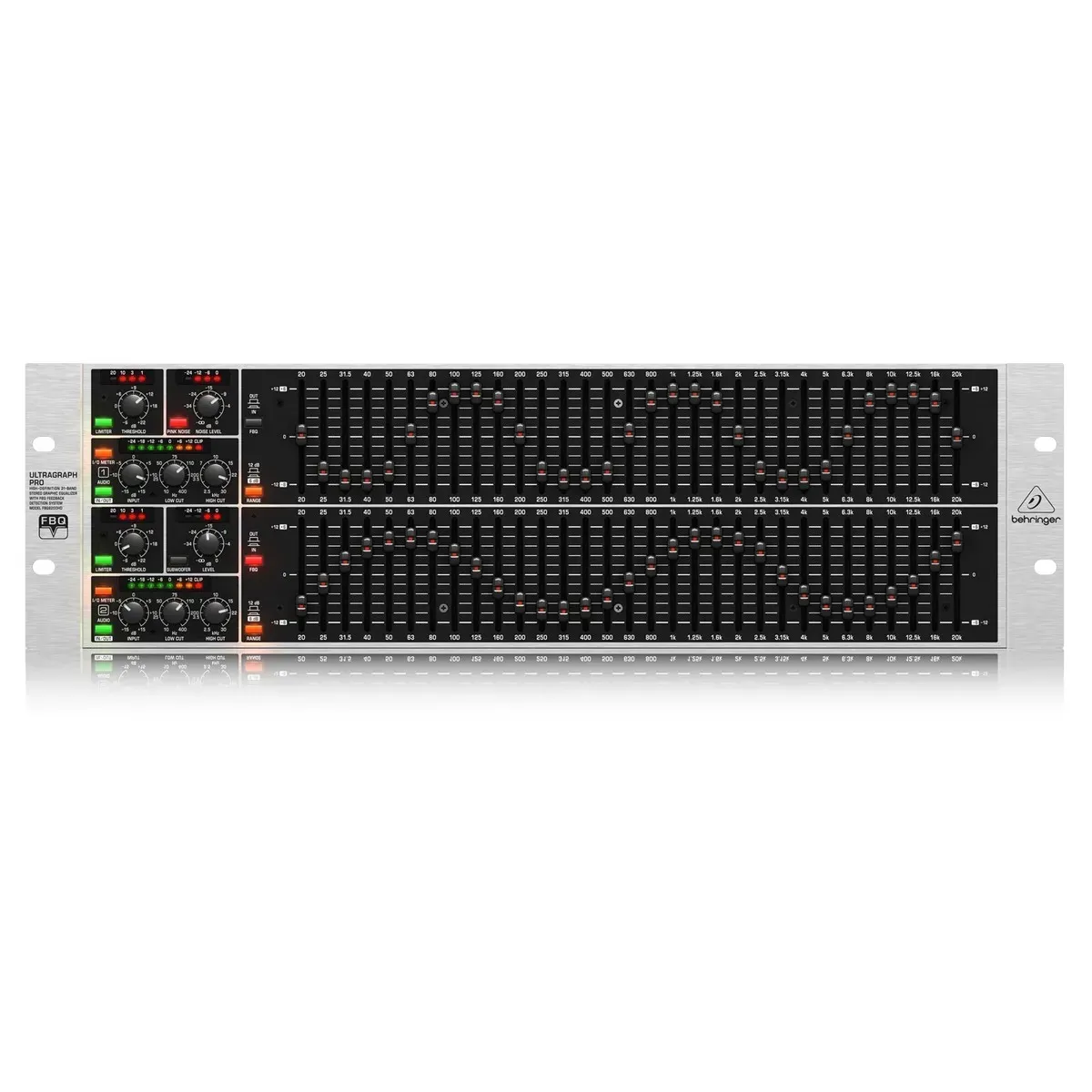 Behringer FBQ6200HD 31-Band Stereo Graphic EQ — view 2