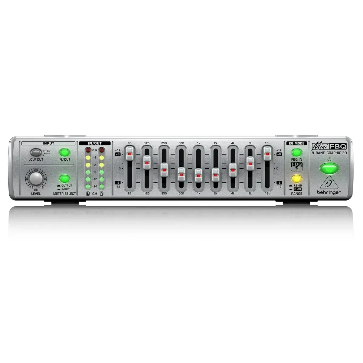 Behringer FBQ800 MINIFBQ Graphic EQ — view 2
