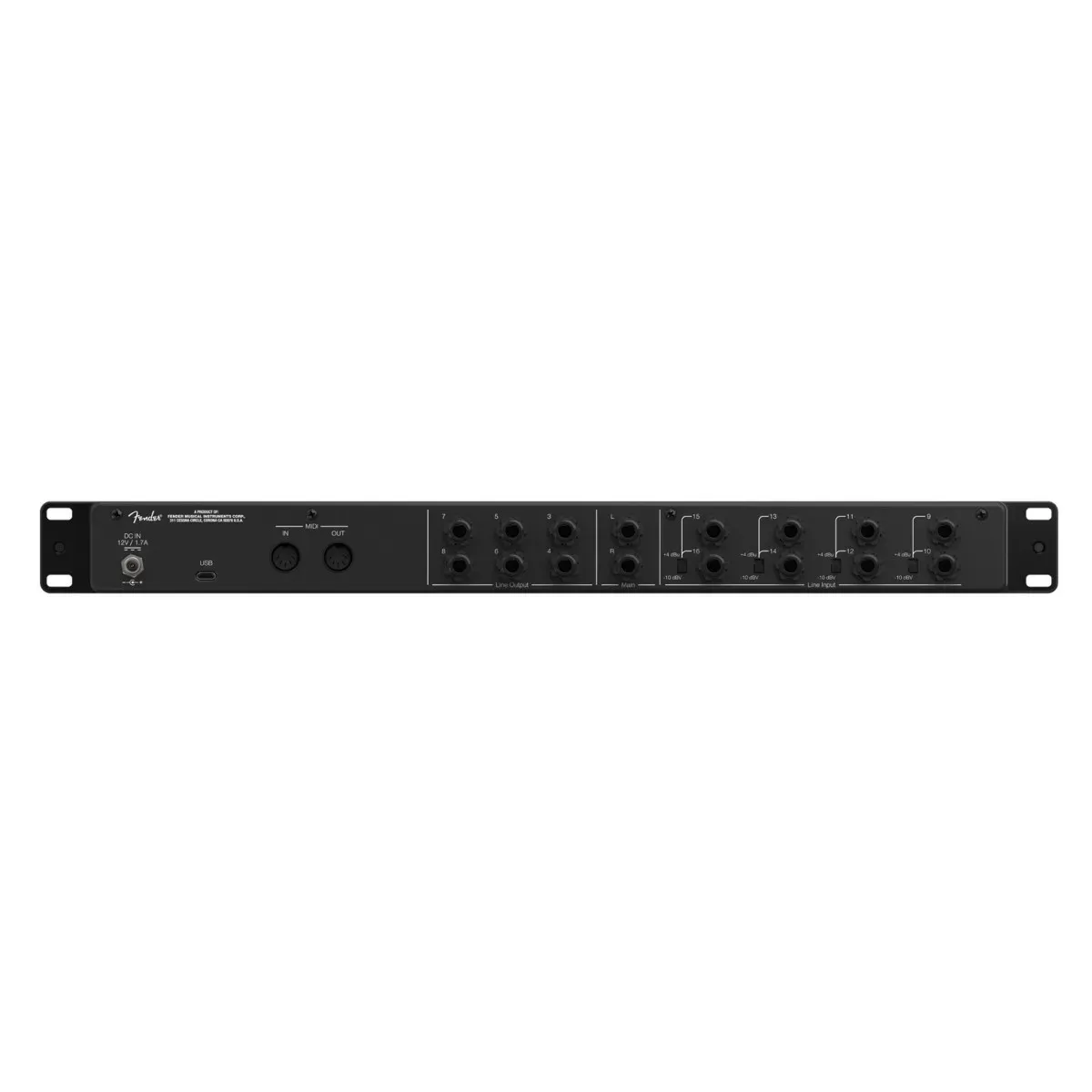 Fender Quantum LT16 Audio Interface — view 4