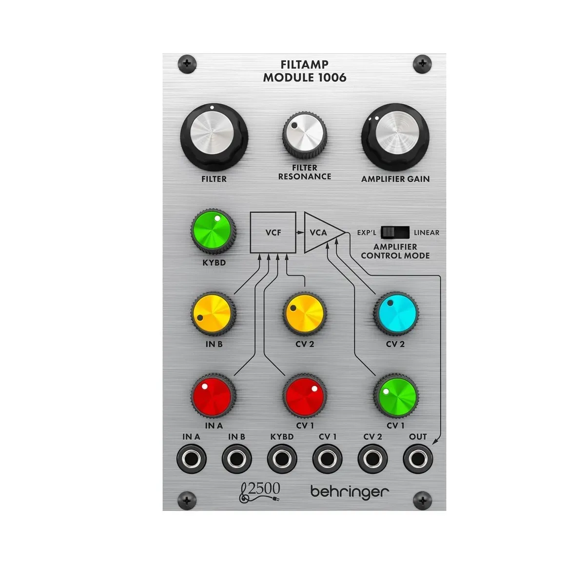 Behringer 1006 24dB Low-Pass VCF and VCA (16HP) — view 2