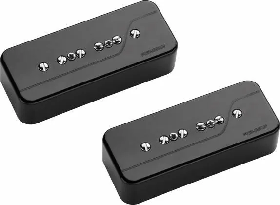 Fishman Fluence Signature Series Greg Koch Gristle-Tone P90 Pickup Set-Black — view 2