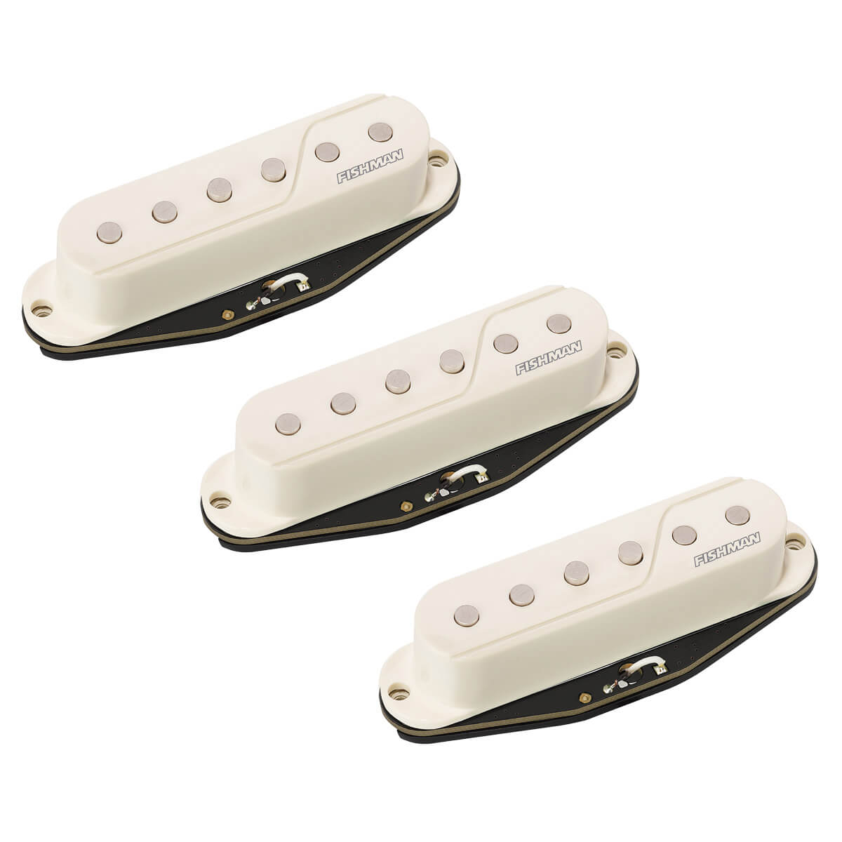 Fishman Fluence Stratocaster Pickup Set – White