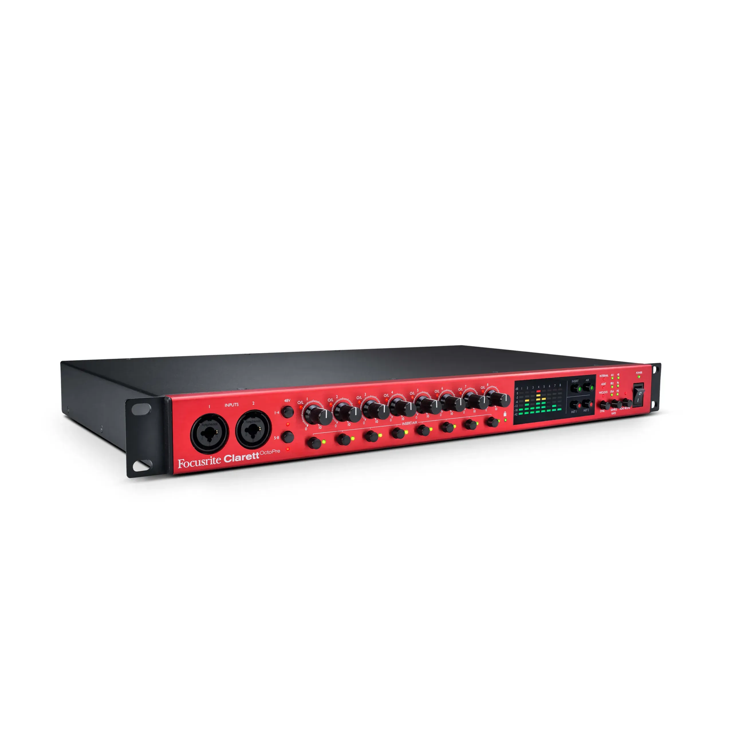 Focusrite Clarett+ OctoPre 8-channel ADAT Preamp — view 2