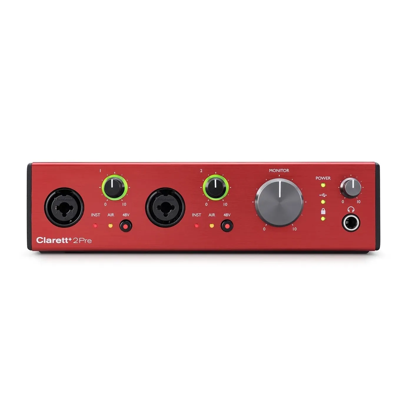 Focusrite Clarett+ 2Pre USB-C Audio Interface — view 2