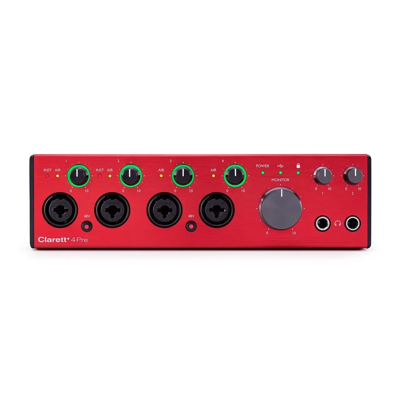 Focusrite Clarett+ 4Pre USB-C Audio Interface — view 2