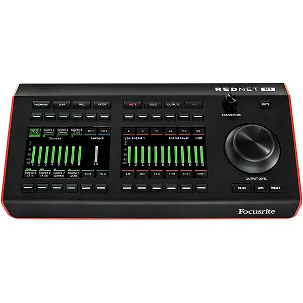 Focusrite RedNet R1 Desktop Remote Controller for Red Interfaces — view 2