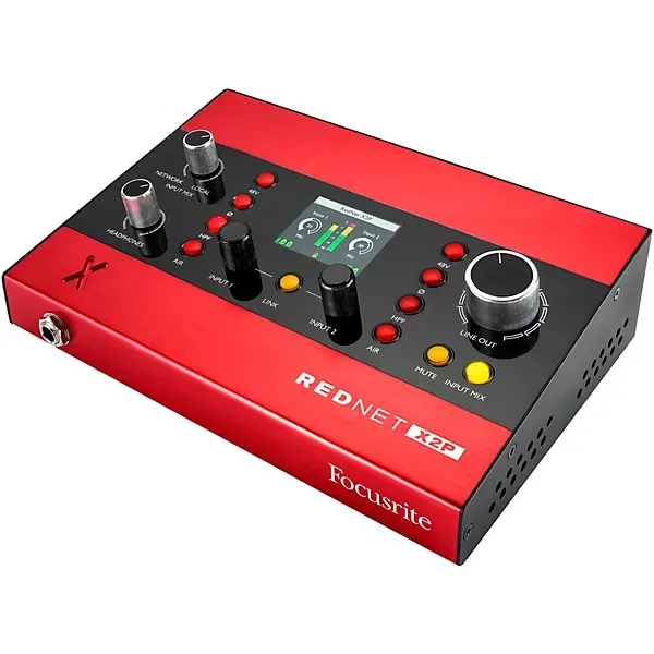 Focusrite RedNet X2P 2x2 Ethernet Audio Digital IO with Mic Preamps — view 3