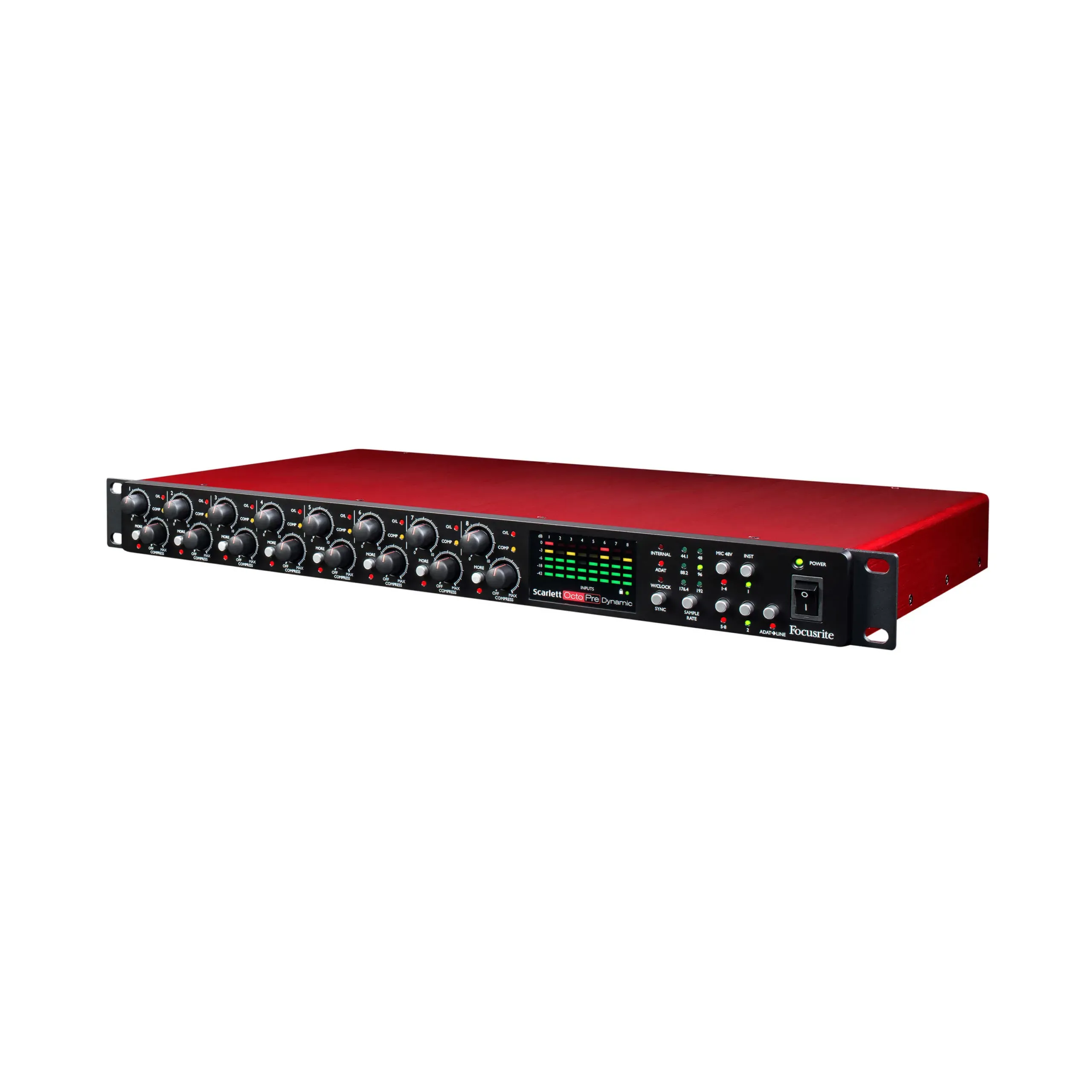 Focusrite Scarlett OctoPre 8-channel Microphone Preamp — view 2