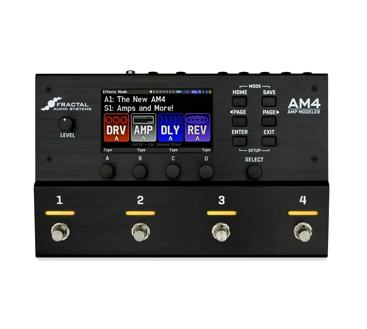 Fractal Audio AM4 Compact Amp Modeler