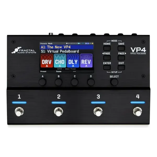 Fractal Audio VP4 Virtual Pedalboard