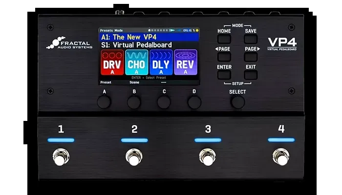 Fractal Audio VP4 Virtual Pedalboard — view 2