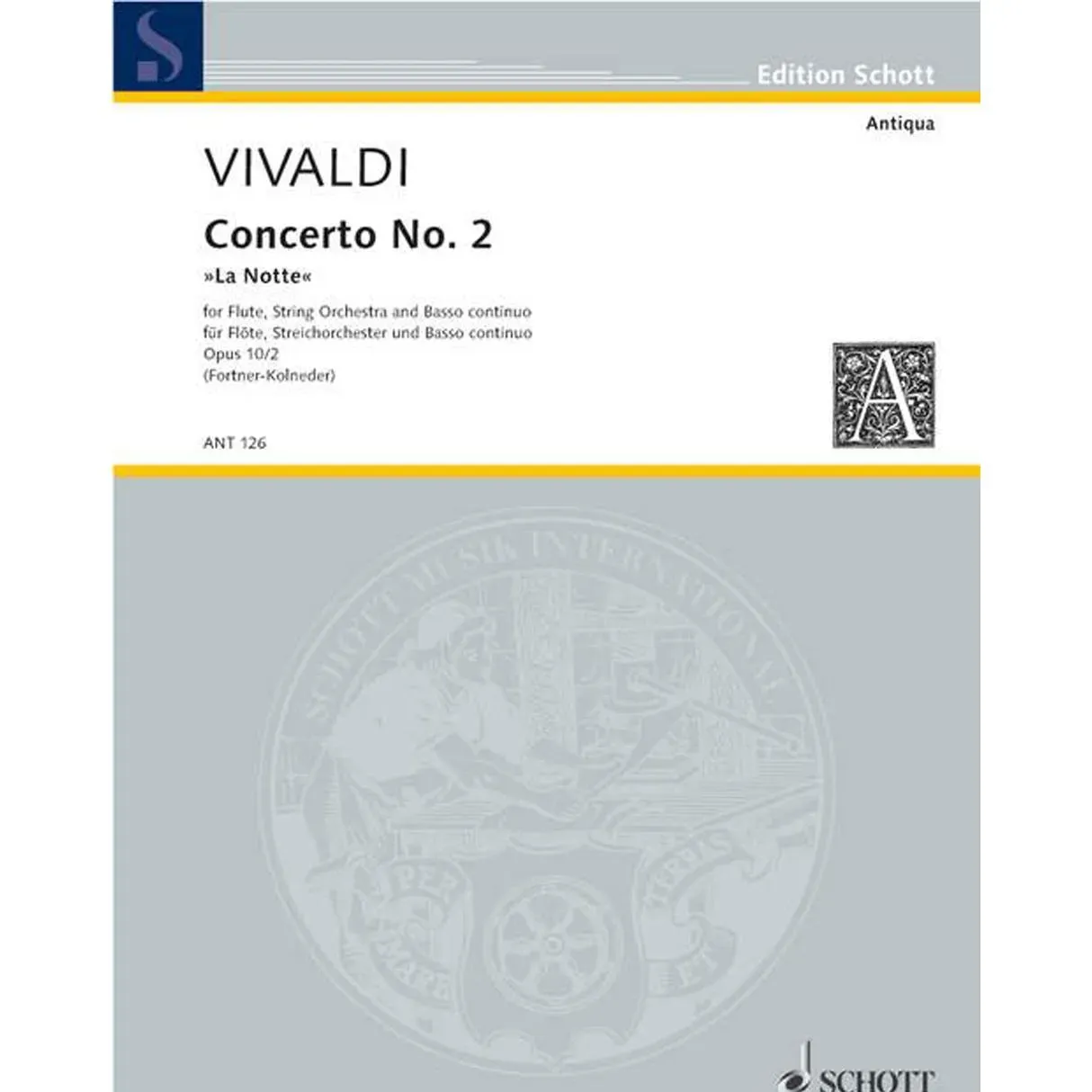 Vivaldi Concerto No. 2 for Flute